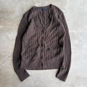 Women's Brown Cardigan